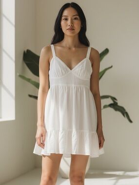 princess polly nicoletta mini dress Nicoletta Mini Dress White